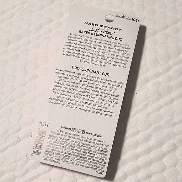 Hard Candy Just Glow! Baked Illuminating Powder Duo, 1061 Twinkle Star, 0.41 oz - Picture 2 of 2